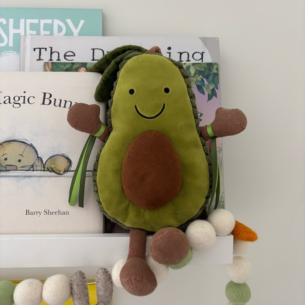 Jellycat Amuseables Avocado Activity Toy